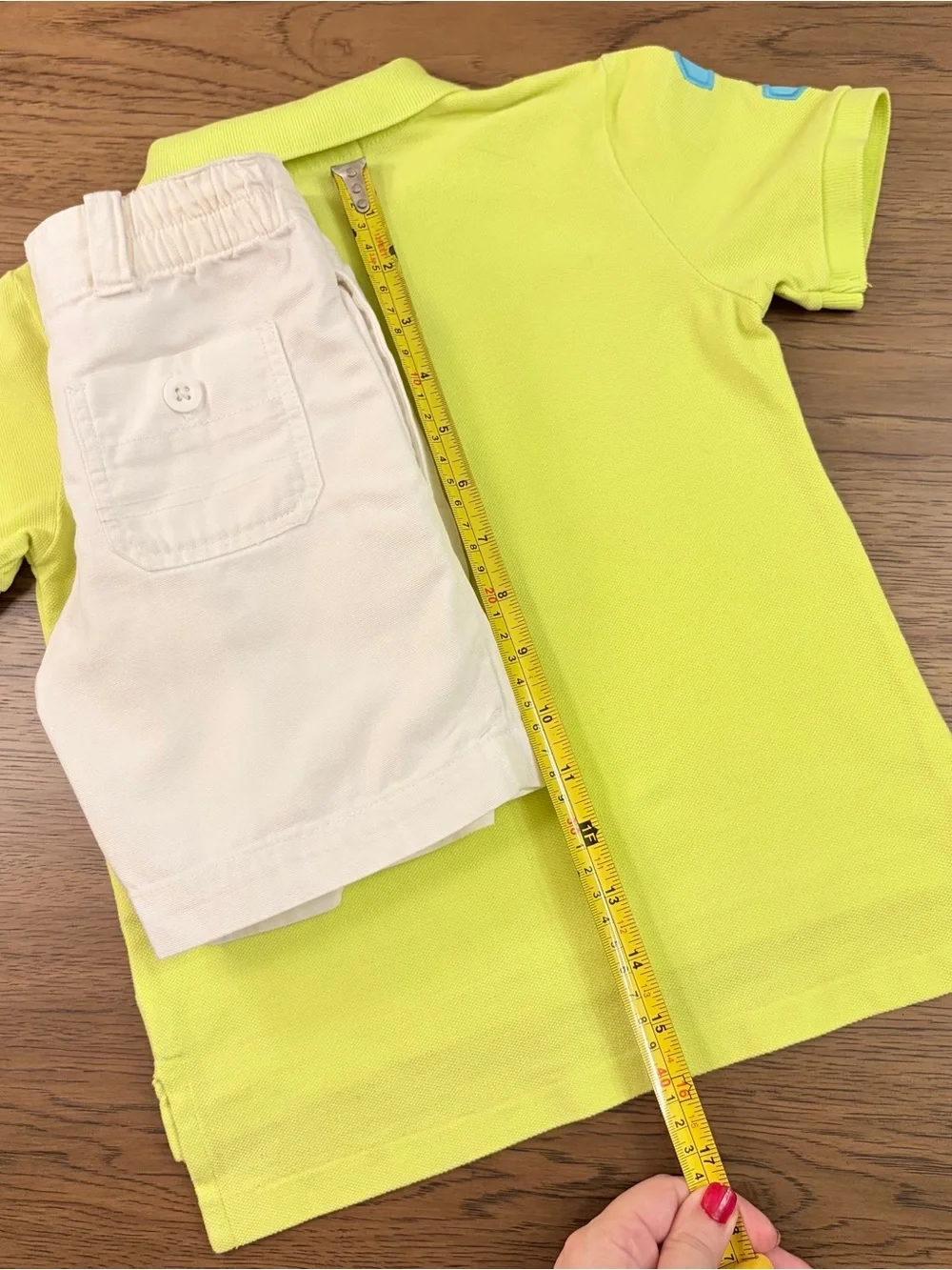 2-3 Years Polo Ralph Lauren Boys Set Polo Shirt Shorts T-Shirt Big Pony Lemon